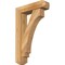 Ekena Millwork Imperial Craftsman Rough Sawn Bracket w/ Offset Brace, Western Red Cedar, 6"W x 22"D x 34"H BKT0604X22X34IMP04RWR - alternate 1